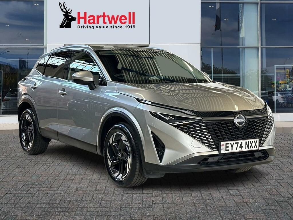 Nissan Qashqai 1.3 Dig-t Mhev N-connecta Suv Hybrid Ma Silver