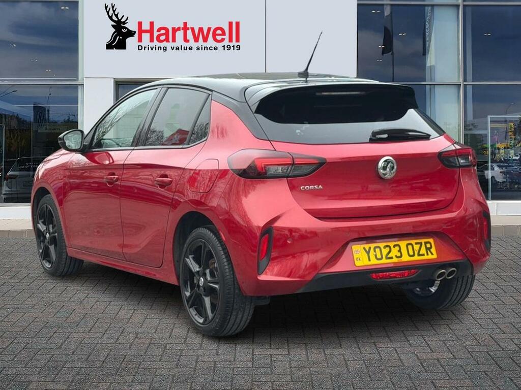 Vauxhall Corsa 1.2 Turbo Gs Hatchback Euro 6 Ss Y023OZR Red #5