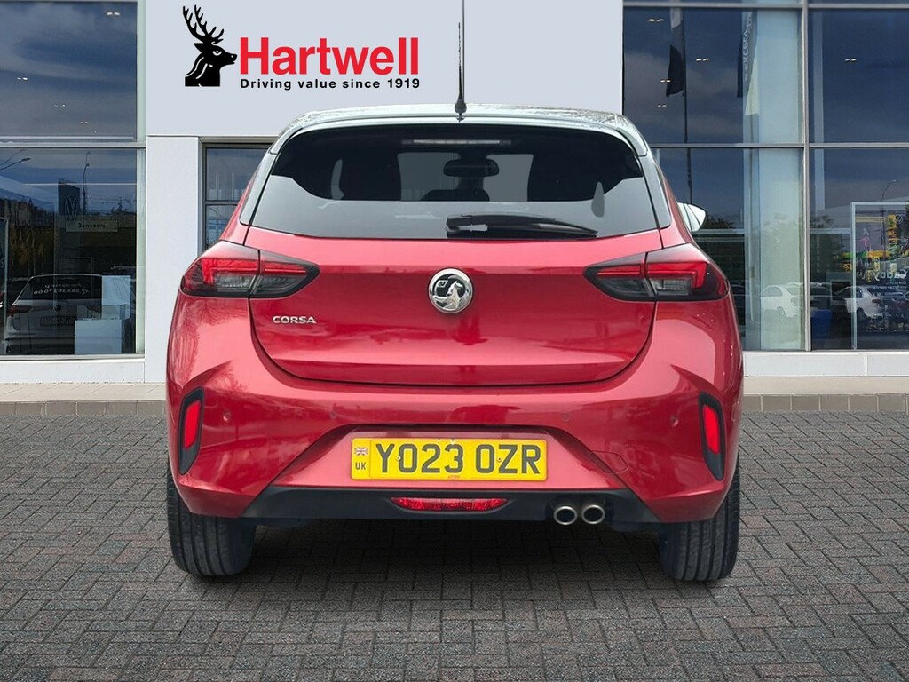 Vauxhall Corsa 1.2 Turbo Gs Hatchback Euro 6 Ss Y023OZR Red #4