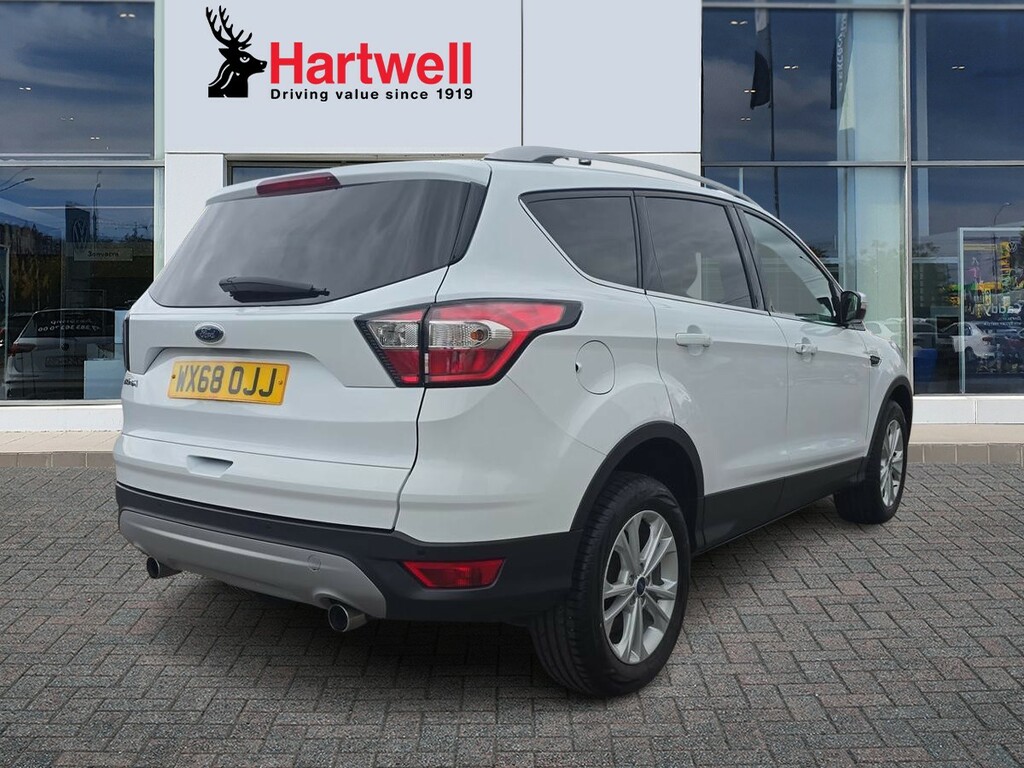 Ford Kuga 1.5 Tdci Titanium Suv Euro 6 S WX68OJJ White #3