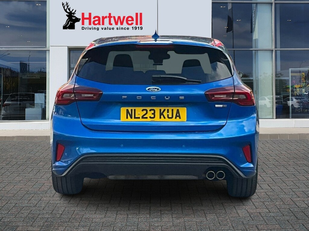 Ford Focus 1.0T Ecoboost Mhev St-line Vignale Hatchback P NL23KUA Blue #4