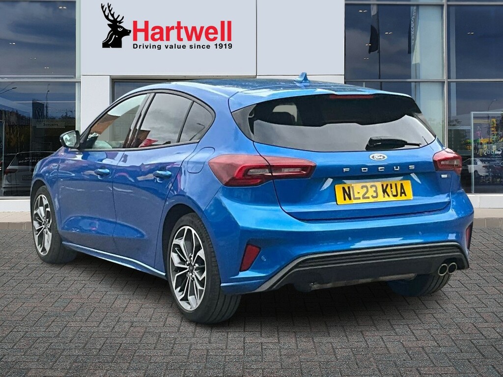 Ford Focus 1.0T Ecoboost Mhev St-line Vignale Hatchback P NL23KUA Blue #5
