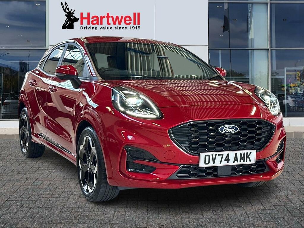 Ford Puma 1.0T Ecoboost Mhev St-line X Suv Hybrid Red