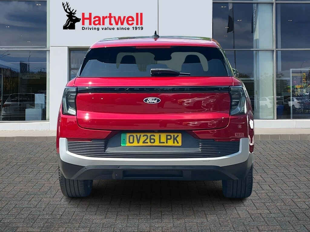 Ford Explorer Extended Range 77Kwh Premium Suv Red #4