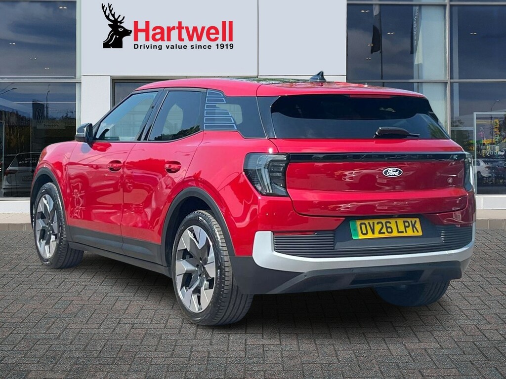 Ford Explorer Extended Range 77Kwh Premium Suv Red #5