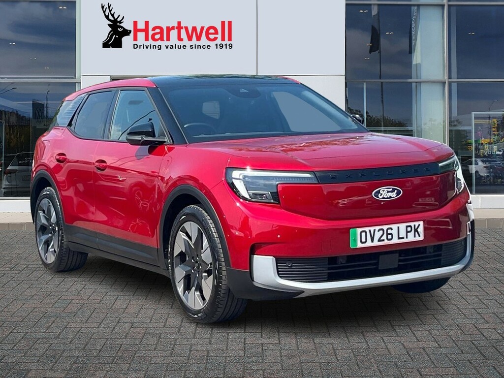Ford Explorer Extended Range 77Kwh Premium Suv Red