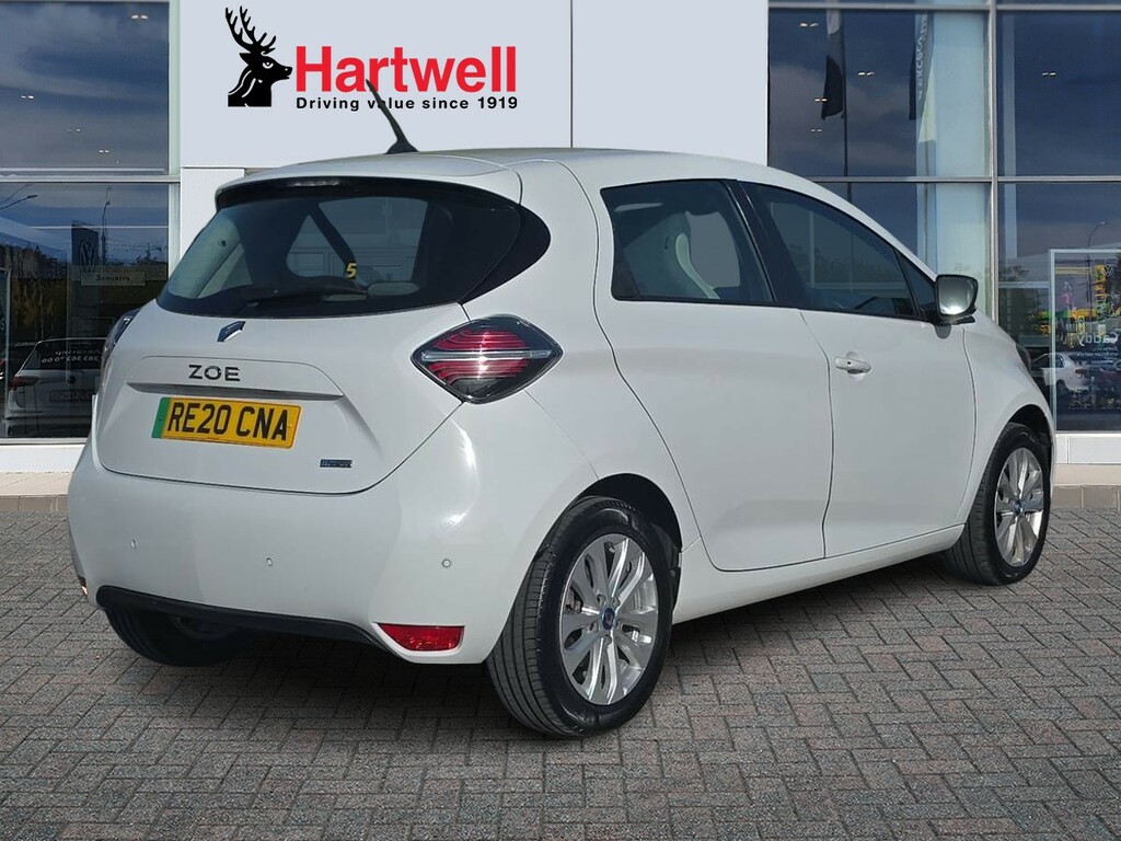 Renault Zoe R135 52Kwh Iconic Hatchback I White #3