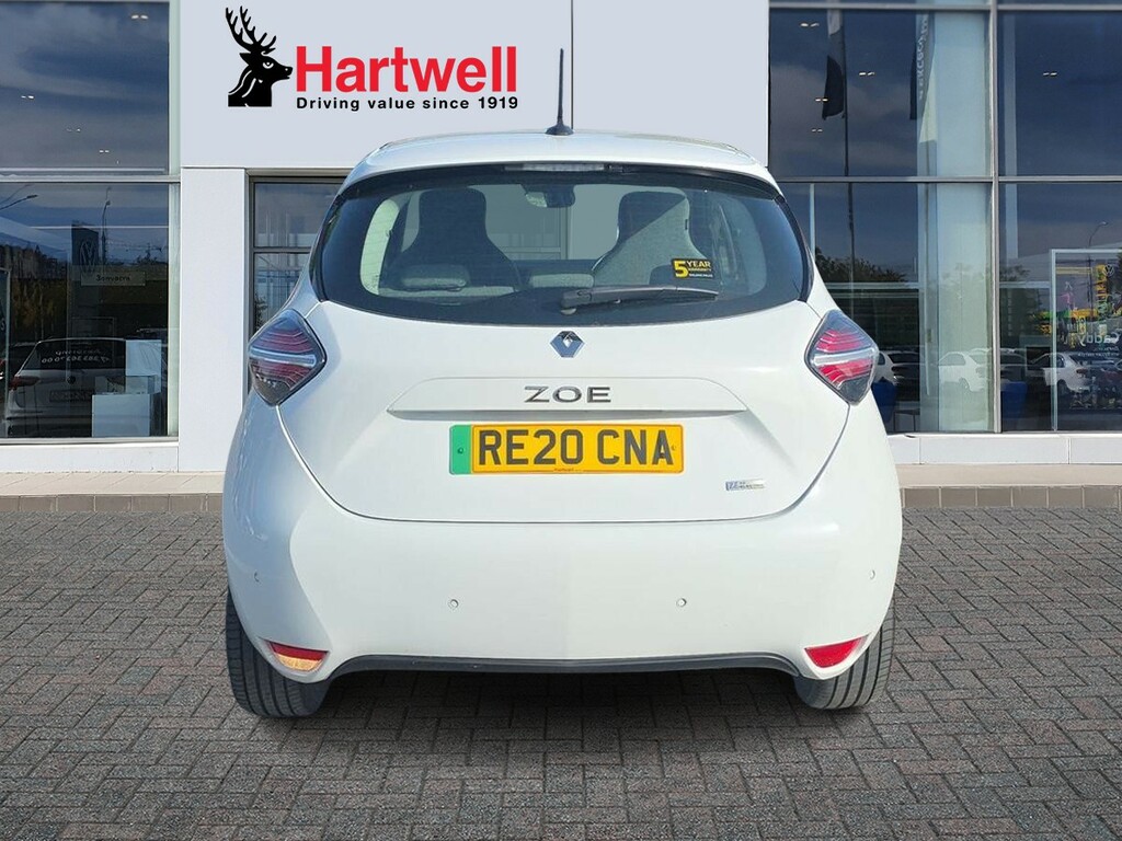 Renault Zoe R135 52Kwh Iconic Hatchback I White #4