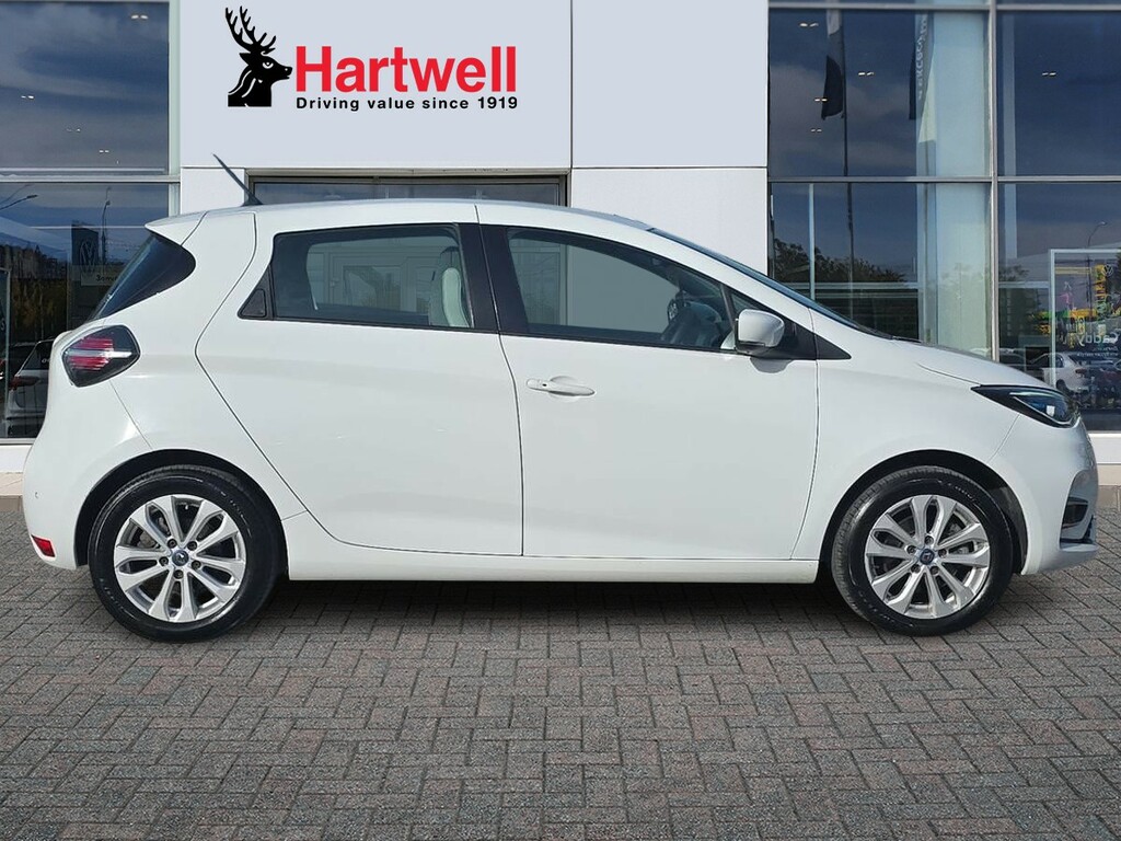 Renault Zoe R135 52Kwh Iconic Hatchback I White #2