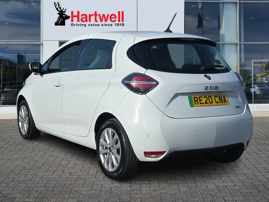 Renault Zoe R135 52Kwh Iconic Hatchback I White #5