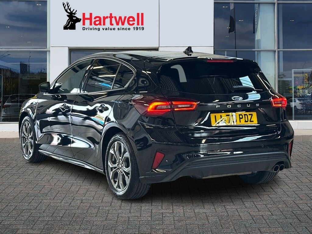 Ford Focus 1.0T Ecoboost St-line Hatchback LL73PDZ Black #5