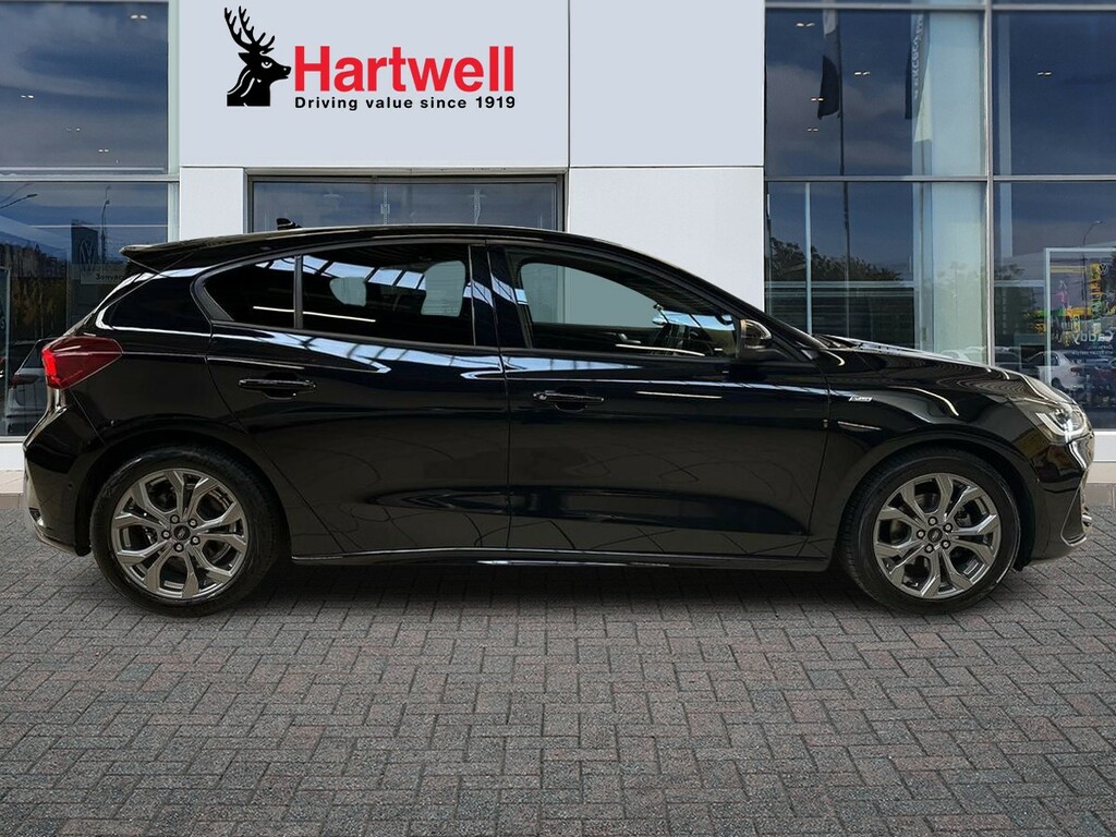 Ford Focus 1.0T Ecoboost St-line Hatchback LL73PDZ Black #2