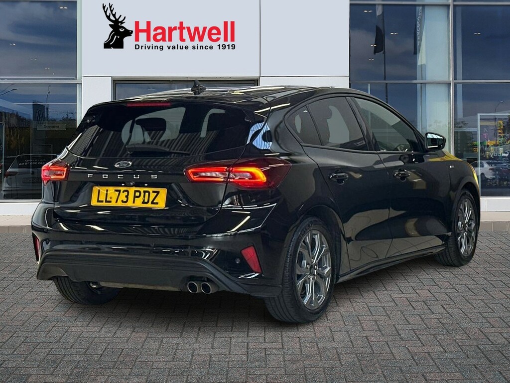 Ford Focus 1.0T Ecoboost St-line Hatchback LL73PDZ Black #3