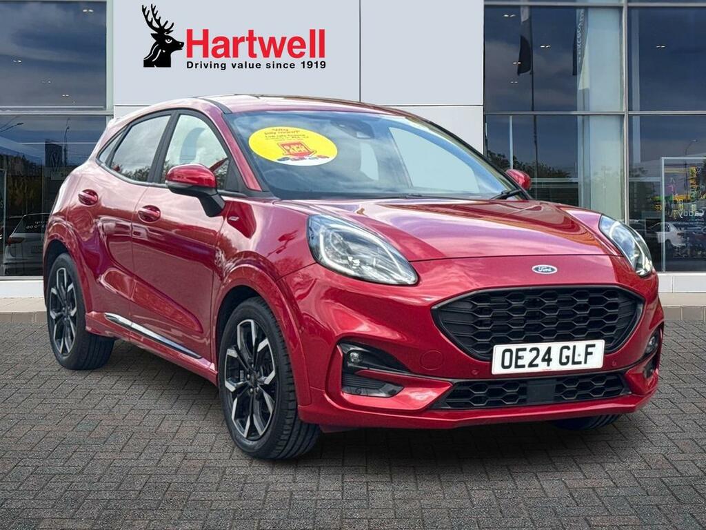 Ford Puma 1.0T Ecoboost Mhev St-line X Suv Hybrid Red
