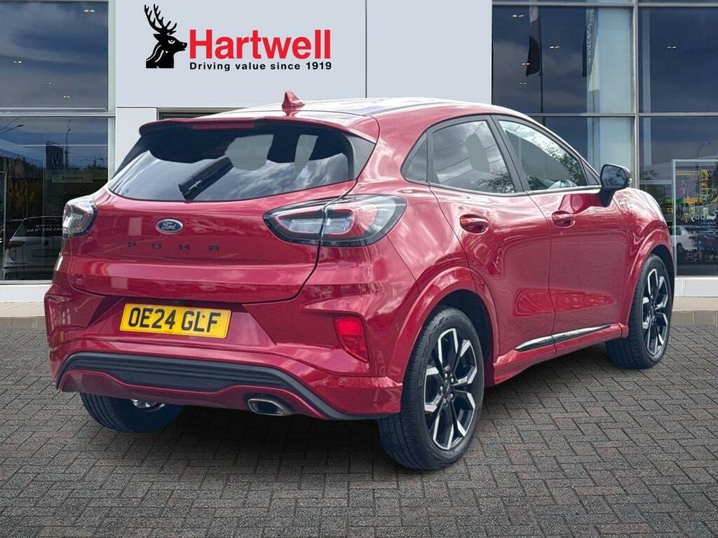Ford Puma 1.0T Ecoboost Mhev St-line X Suv Hybrid OE24GLF Red #3
