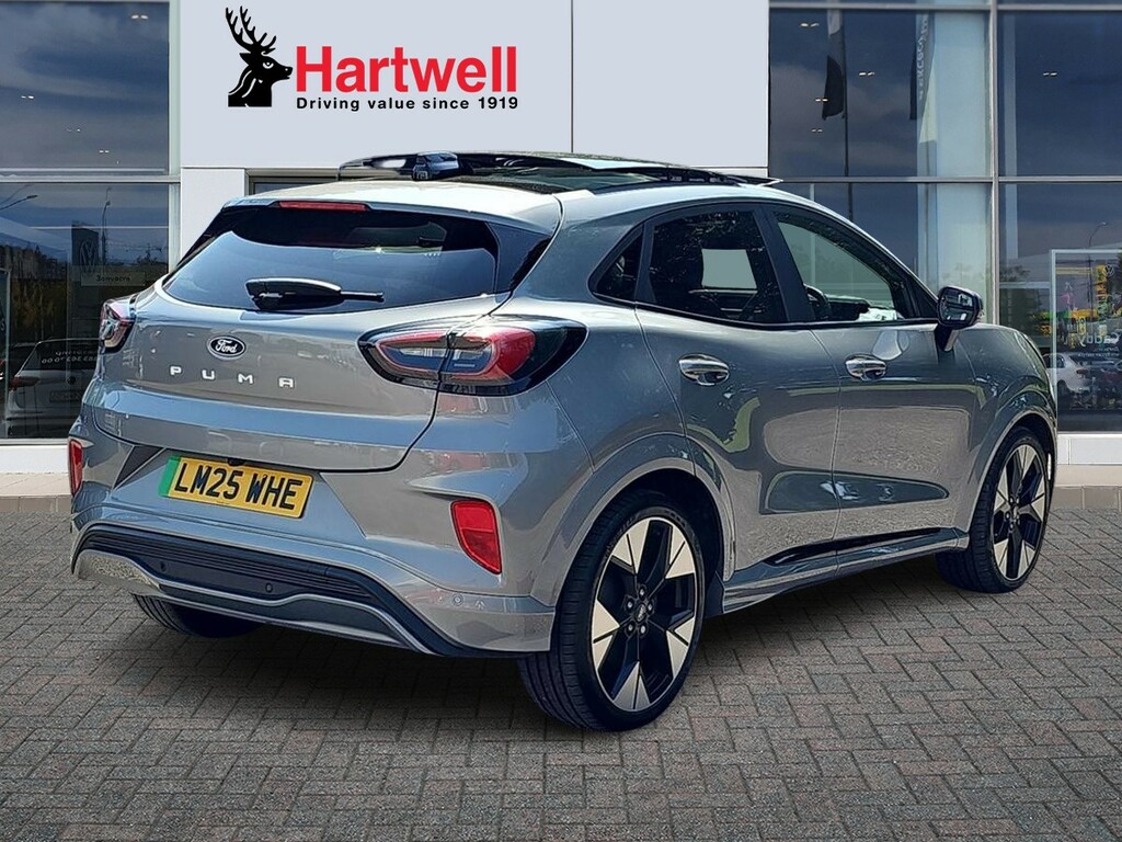 Ford Puma Standard Range 43Kwh Premium Suv LM25WHE Silver #3
