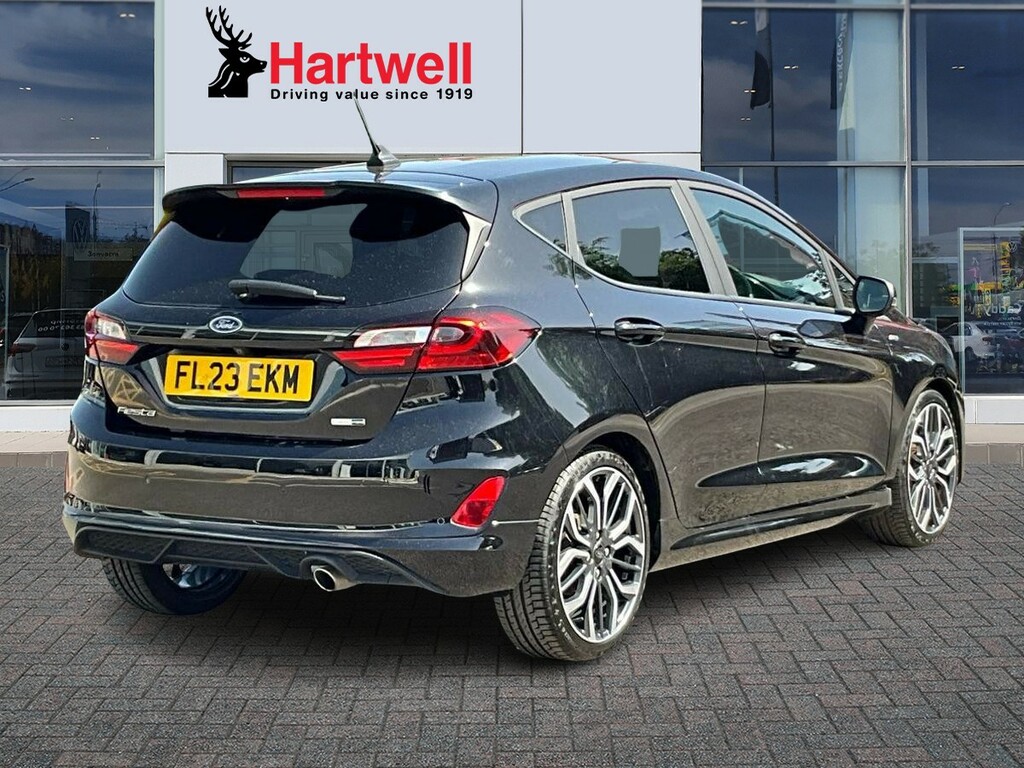 Ford Fiesta 1.0T Ecoboost Mhev St-line X Edition Hatchback FL23EKM Black #3