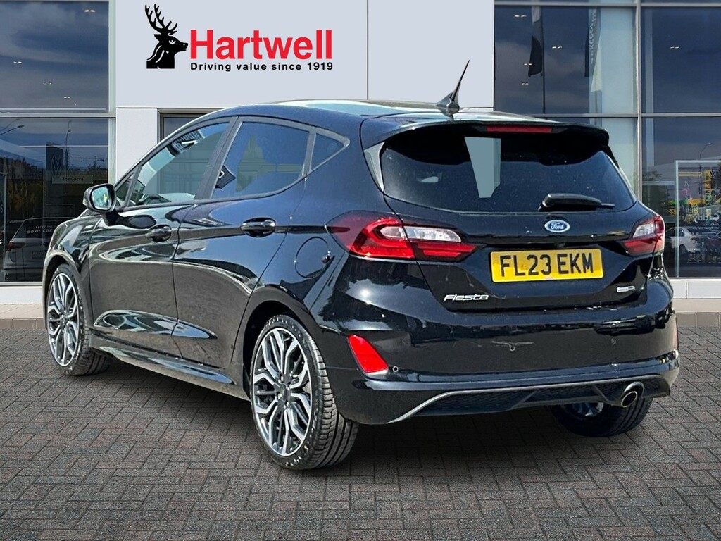 Ford Fiesta 1.0T Ecoboost Mhev St-line X Edition Hatchback FL23EKM Black #5