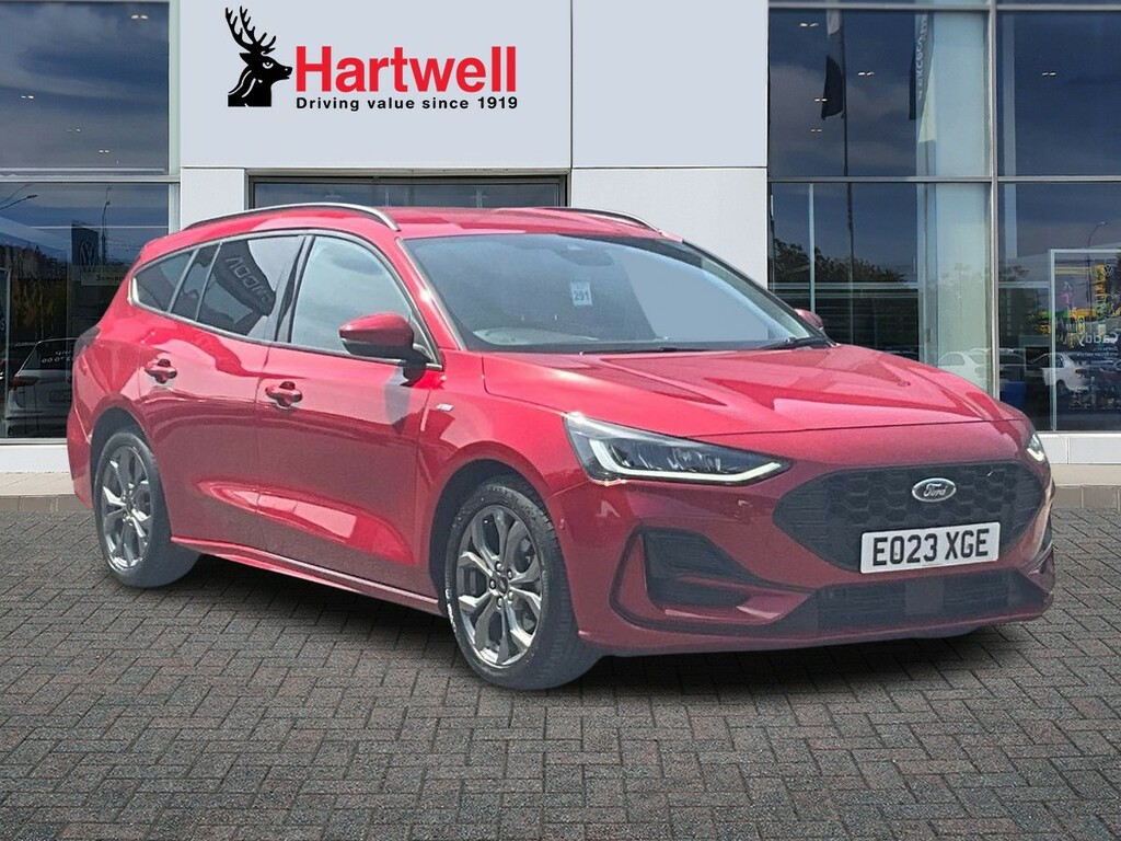Ford Focus 1.0T Ecoboost Mhev St-line Estate Hybri Red
