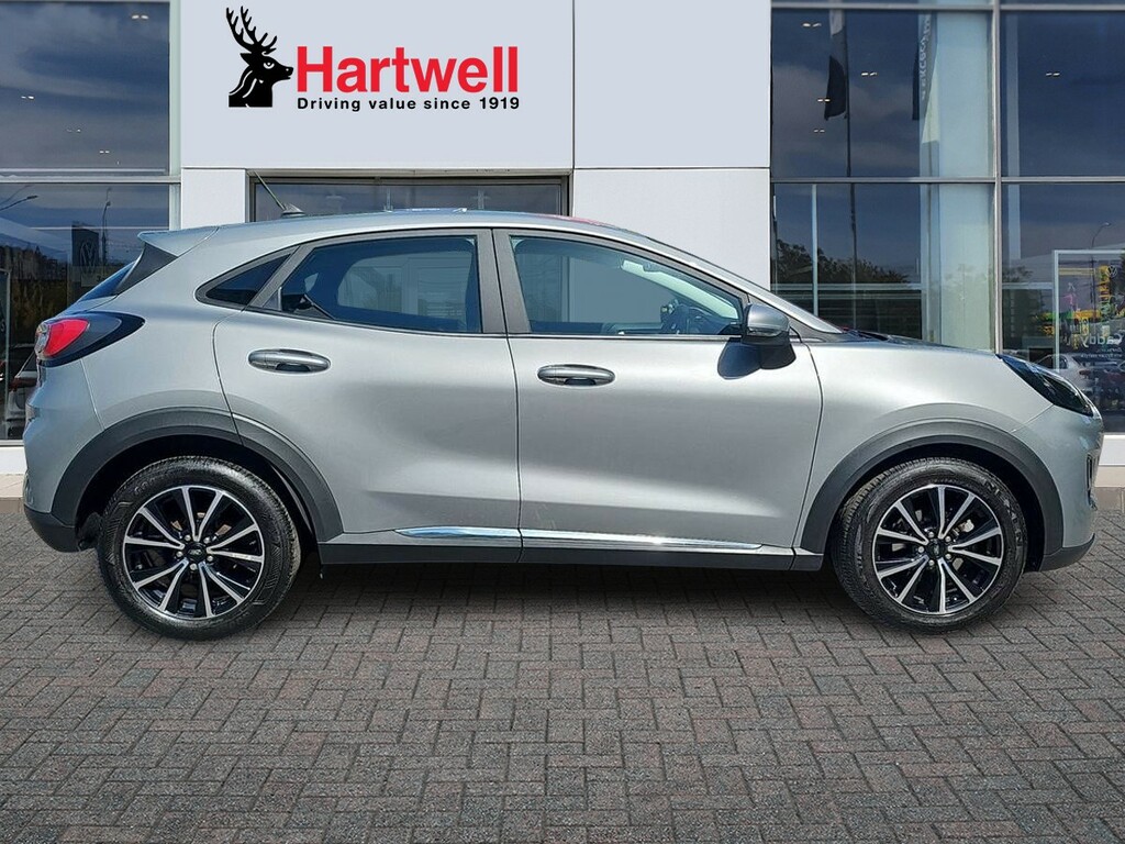 Ford Puma 1.0T Ecoboost Mhev Titanium Suv Hybrid SF72WHL Silver #2