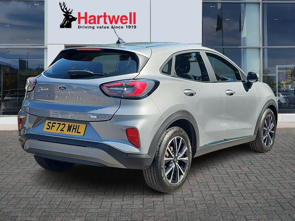 Ford Puma 1.0T Ecoboost Mhev Titanium Suv Hybrid SF72WHL Silver #3