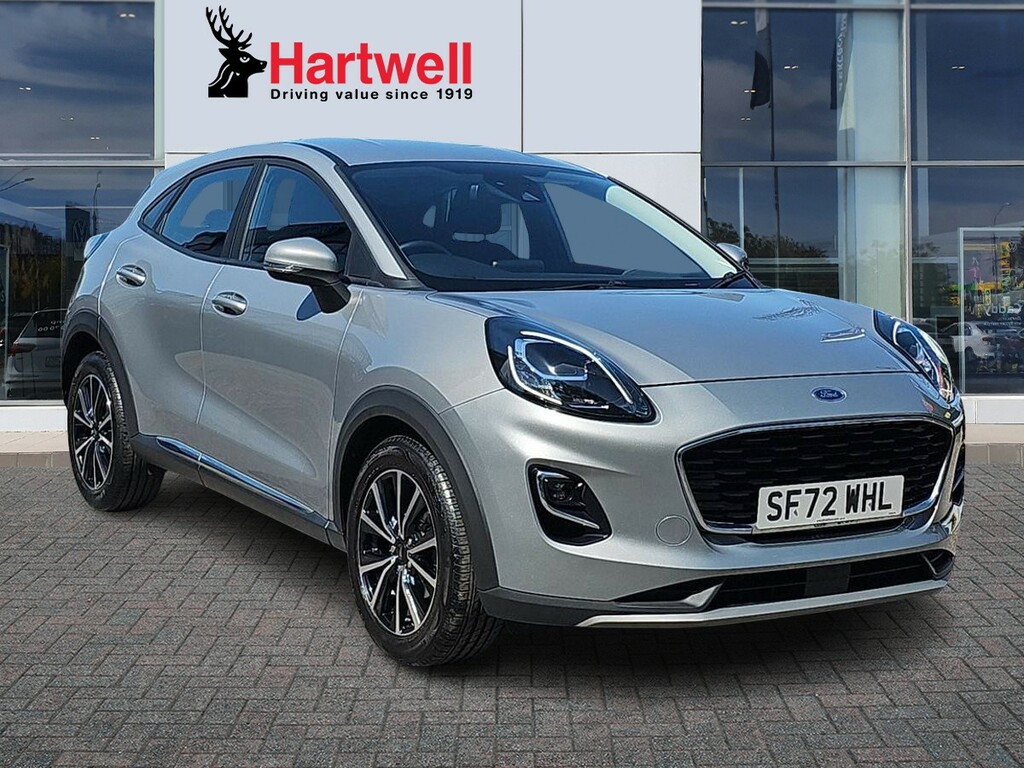 Ford Puma 1.0T Ecoboost Mhev Titanium Suv Hybrid Silver