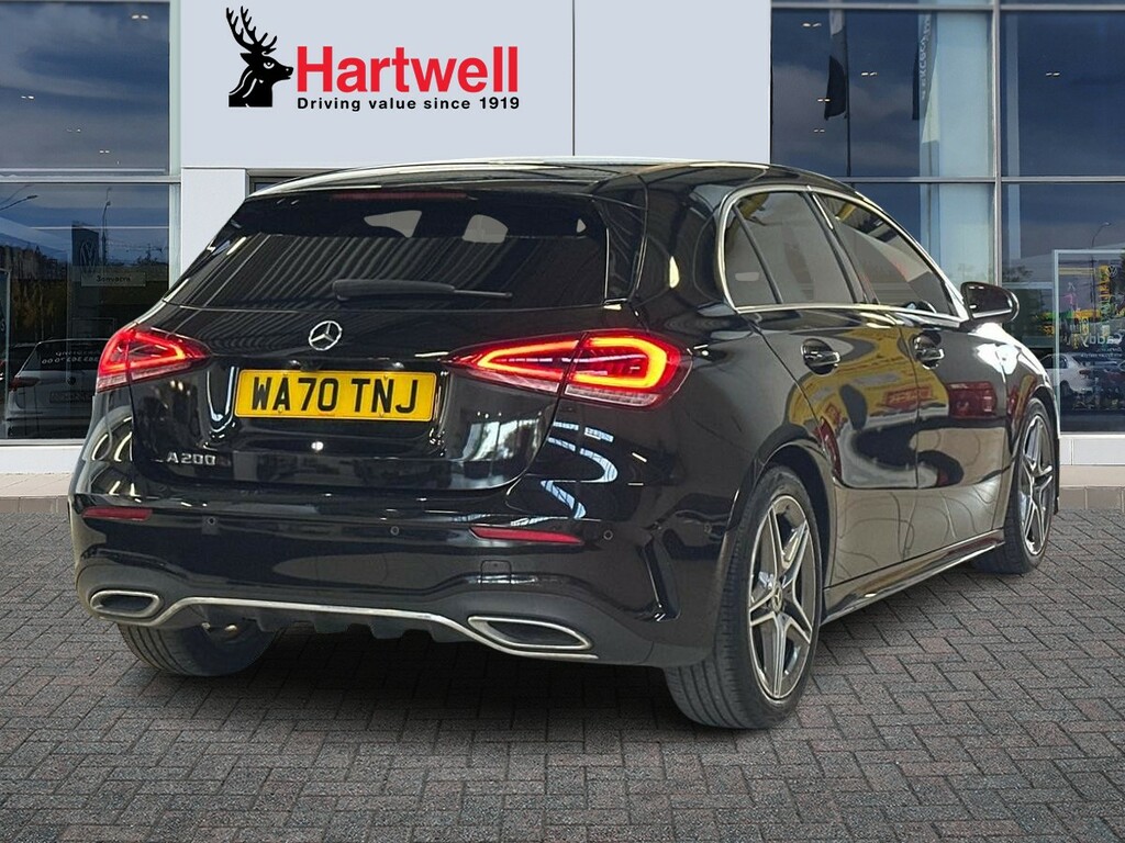 Mercedes-Benz A Class 1.3 A200 Amg Line Executive Hatchback WA70TNJ Black #3
