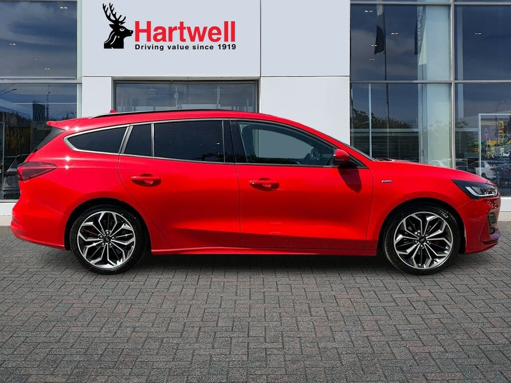 Ford Focus 1.0T Ecoboost Mhev St-line X Estate Hyb Red #2