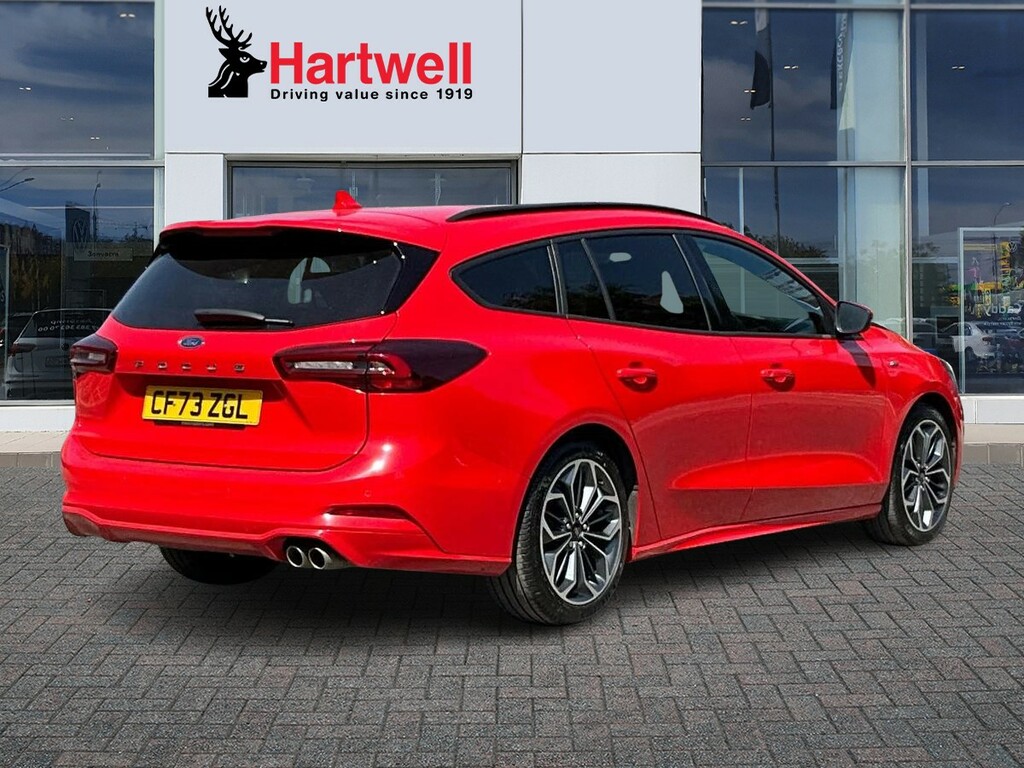 Ford Focus 1.0T Ecoboost Mhev St-line X Estate Hyb Red #3