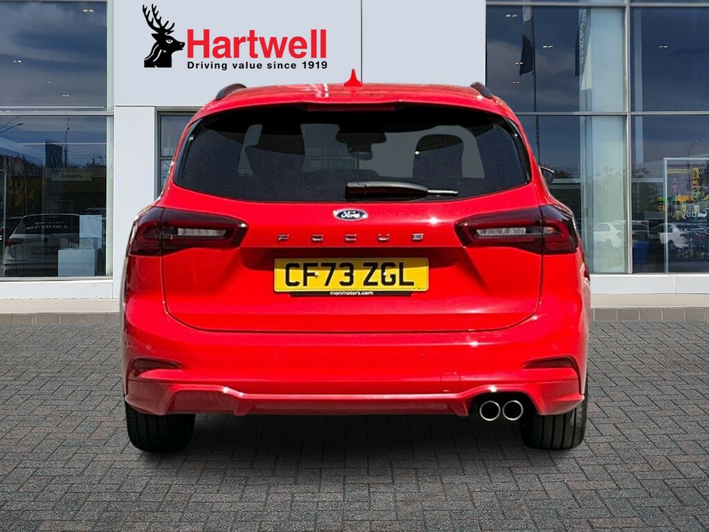 Ford Focus 1.0T Ecoboost Mhev St-line X Estate Hyb Red #4