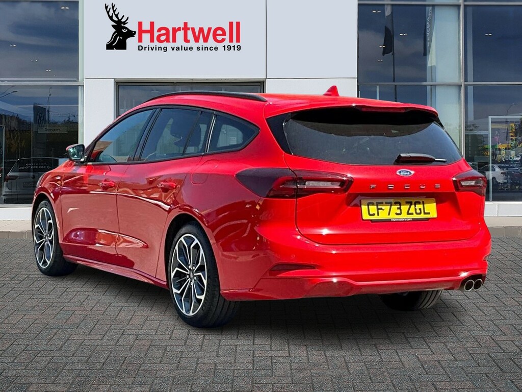Ford Focus 1.0T Ecoboost Mhev St-line X Estate Hyb Red #5