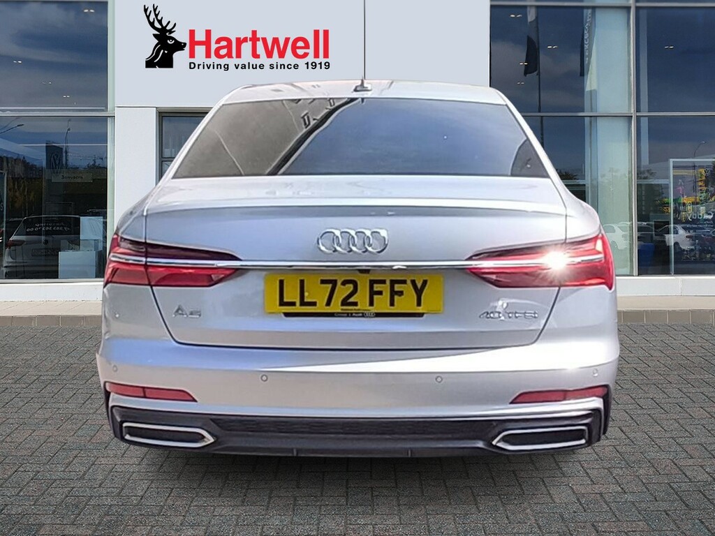 Audi A6 Saloon 2.0 Tfsi 40 S Line Saloon S Tronic Euro Silver #4