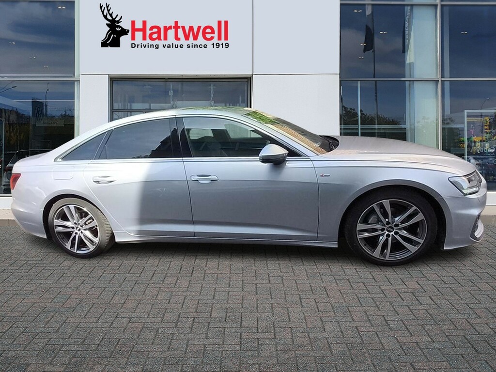 Audi A6 Saloon 2.0 Tfsi 40 S Line Saloon S Tronic Euro Silver #2