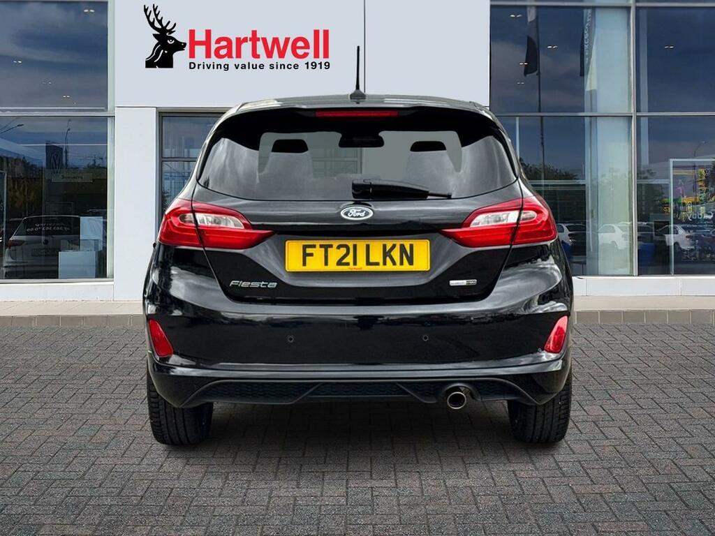 Ford Fiesta 1.0T Ecoboost Mhev St-line X Edition Hatchback FT21LKN Black #4