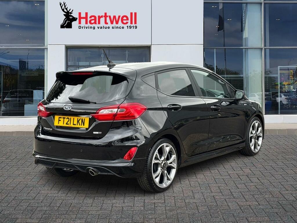 Ford Fiesta 1.0T Ecoboost Mhev St-line X Edition Hatchback FT21LKN Black #3