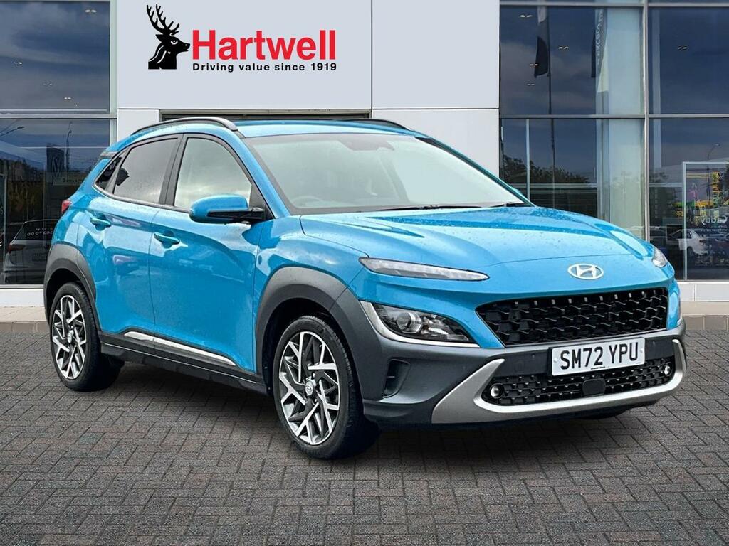Hyundai Kona 1.6 H-gdi Premium Suv Hybrid Dct Euro 6 Blue
