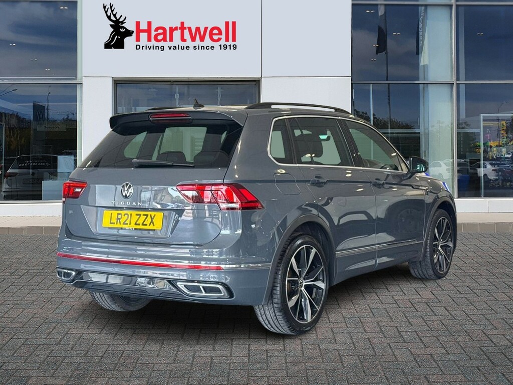 Volkswagen Tiguan 1.5 Tsi R-line Suv Dsg Euro 6 Ss 15 LR21ZZX Grey #3