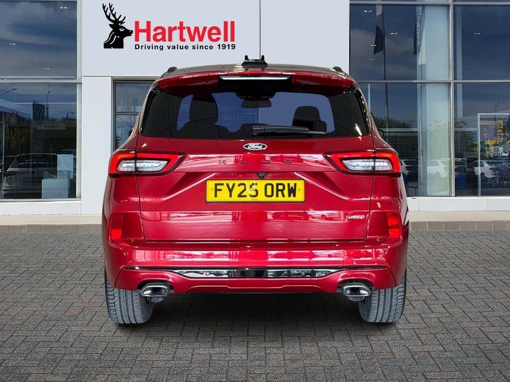 Ford Kuga 2.5 Duratec 14.4Kwh St-line X Suv Plug- FY25ORW Red #4