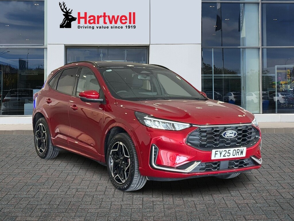 Ford Kuga 2.5 Duratec 14.4Kwh St-line X Suv Plug- Red