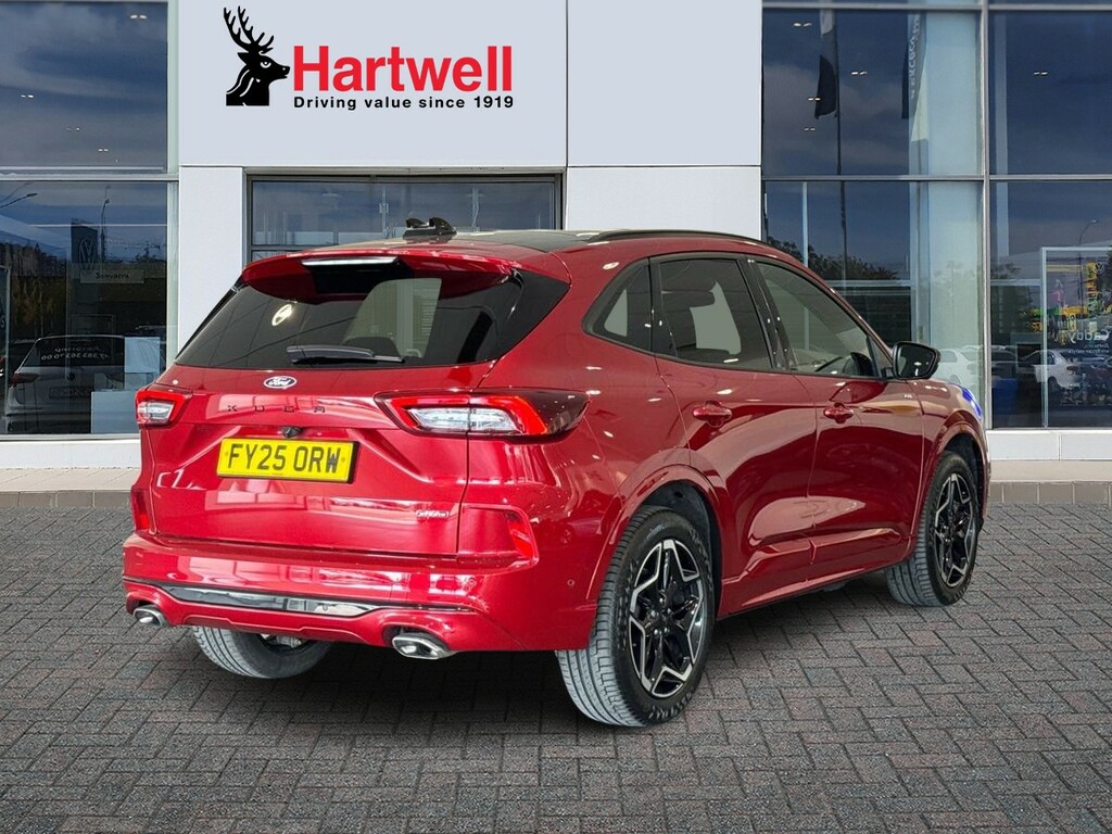 Ford Kuga 2.5 Duratec 14.4Kwh St-line X Suv Plug- FY25ORW Red #3