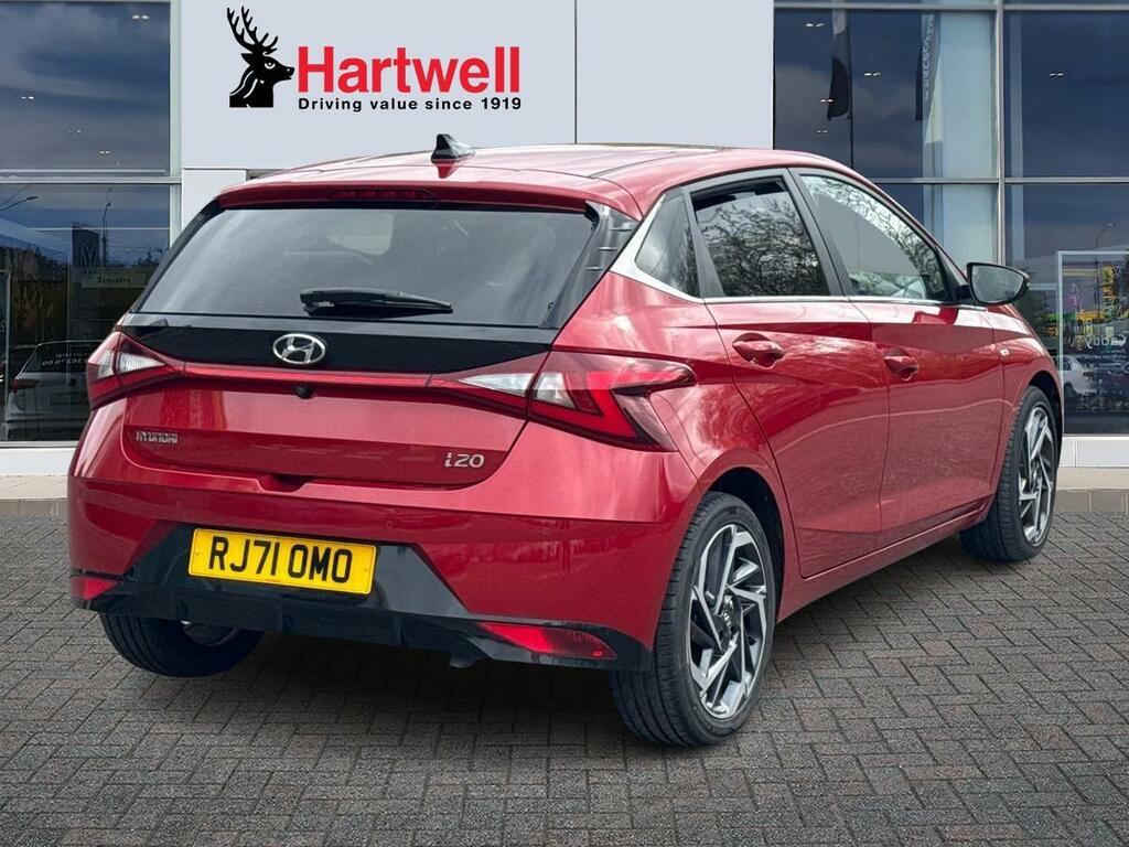 Hyundai I20 1.0 T-gdi Mhev Premium Hatchback Hybrid Red #2