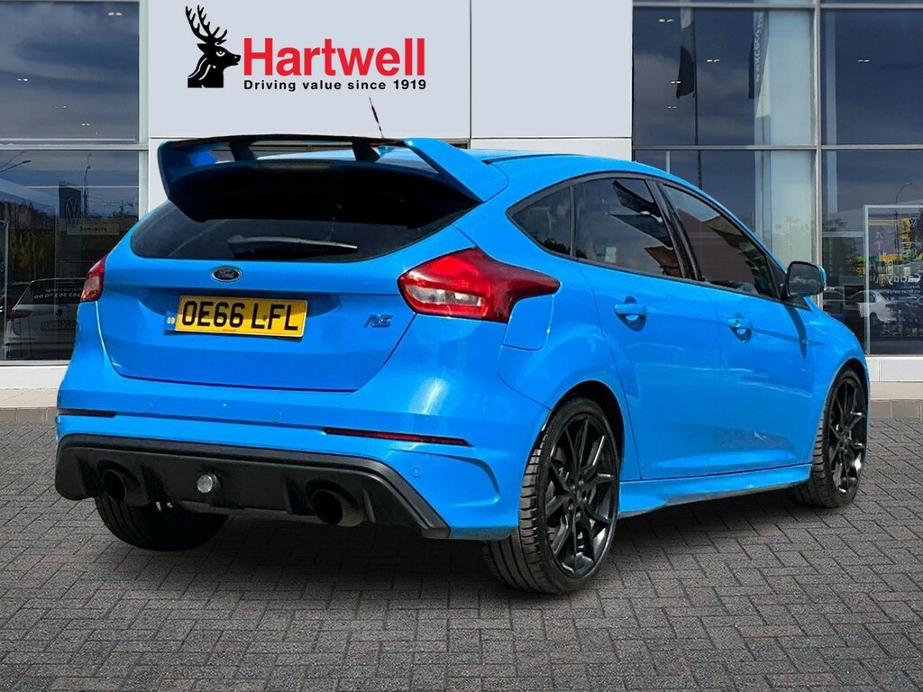 Ford Focus 2.3T Ecoboost Rs Hatchback Awd E OE66LFL Blue #3