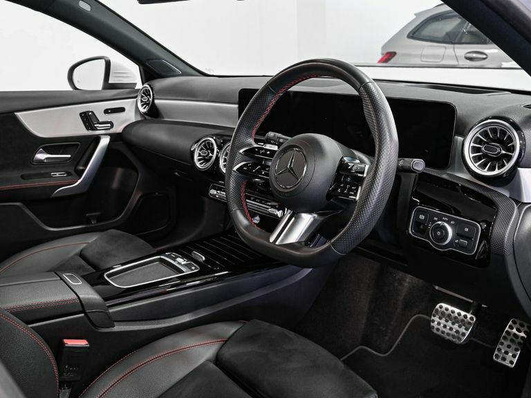 Mercedes-Benz A Class A180 Amg Line Premium Plus NX24MXK White #2