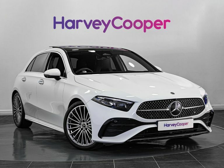 Mercedes-Benz A Class A180 Amg Line Premium Plus White