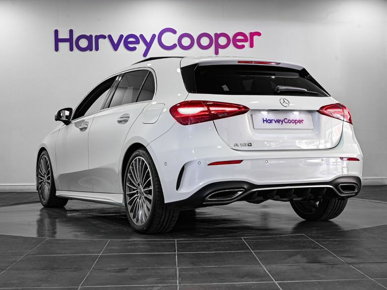 Mercedes-Benz A Class A180 Amg Line Premium Plus NX24MXK White #6