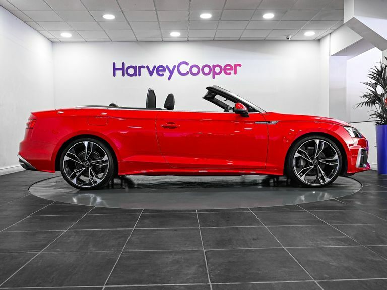 Audi A5 40 Tfsi 204 Edition 1 S Tronic Cabriolet Red #3