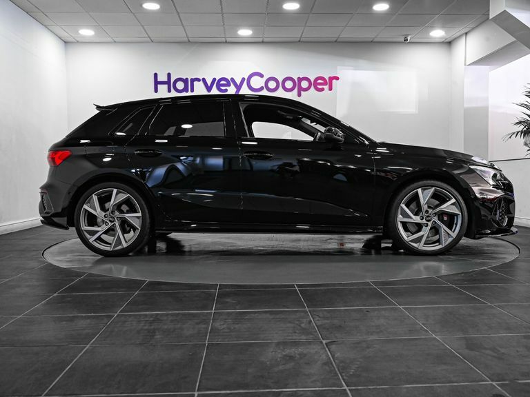 Audi A3 S3 Tfsi Black Edition Sportback Quattro S Tron Black #4