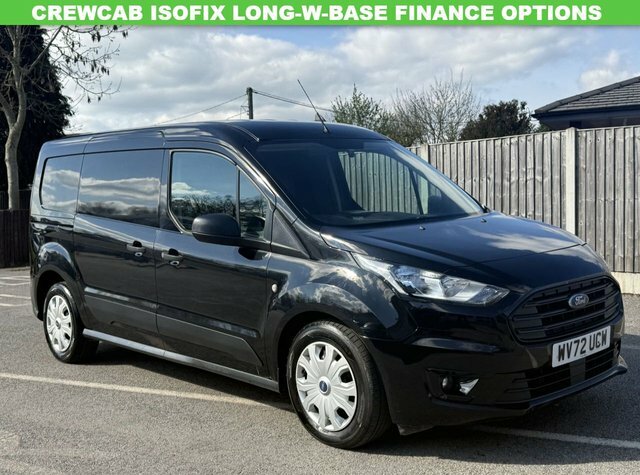 Ford Transit Connect 1.5 240 Ecoblue Trend Crew Van Double Cab 6Dr Dies Black