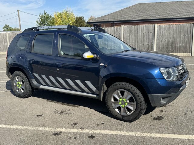 Dacia Duster 1.5 Dci Laureate Car Derived Van DS18UKN Blue #4
