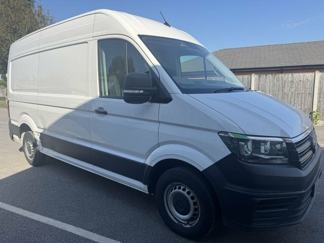 Volkswagen Crafter 2.0 Tdi Cr35 Startline Panel Van LE21OMJ White #3